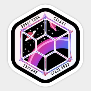 Space Explore Sticker